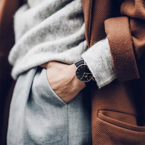 ZEGAREK DAMSKI DANIEL WELLINGTON DW00100150 - CLASSIC CORNWALL 36mm + BOX