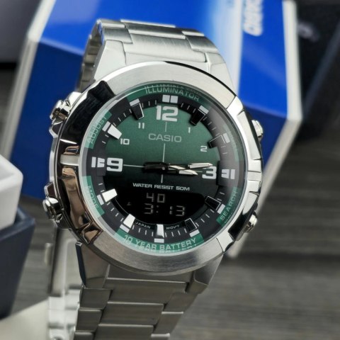 ZEGAREK MĘSKI CASIO AMW-870DA-3AV + BOX