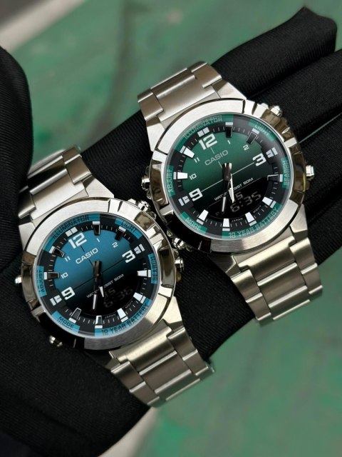 ZEGAREK MĘSKI CASIO AMW-870DA-3AV + BOX