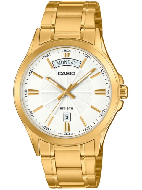 ZEGAREK MĘSKI CASIO MTP-1381GD-7A (zd191e) + BOX