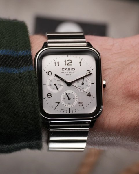 ZEGAREK MĘSKI CASIO MTP-M306D-7A + BOX