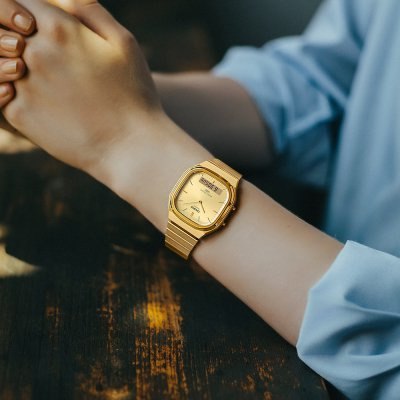 ZEGAREK UNISEX CASIO AQ-240EG-9A Vintage Classic + BOX