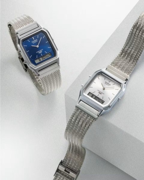 ZEGAREK UNISEX CASIO Vintage AQ-230EM-7A + BOX