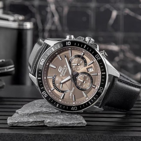 ZEGAREK MĘSKI CASIO EDIFICE EFR-552L-5AVUEF - 10ATM (zd096c) + BOX