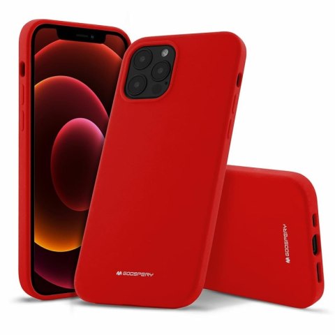Etui MERCURY Silicone do Samsung S20 ULTRA czerwony