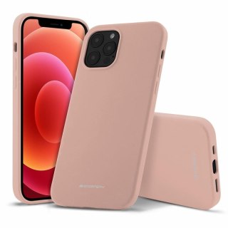 Etui MERCURY Silicone do Samsung S20 ULTRA różowo piaskowy