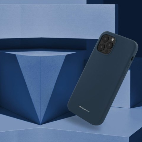 Etui MERCURY Silicone do Samsung S20+ granatowy