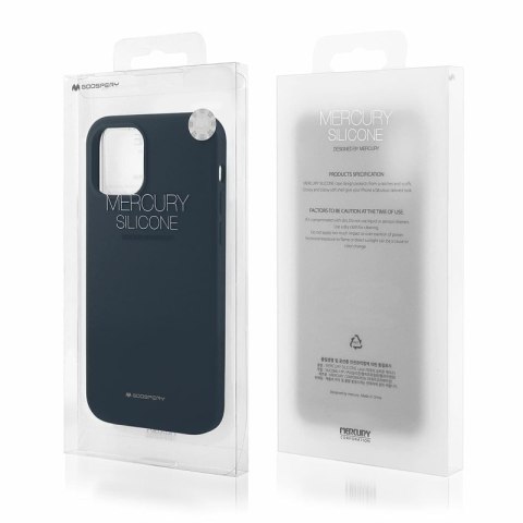 Etui MERCURY Silicone do Samsung S20+ granatowy