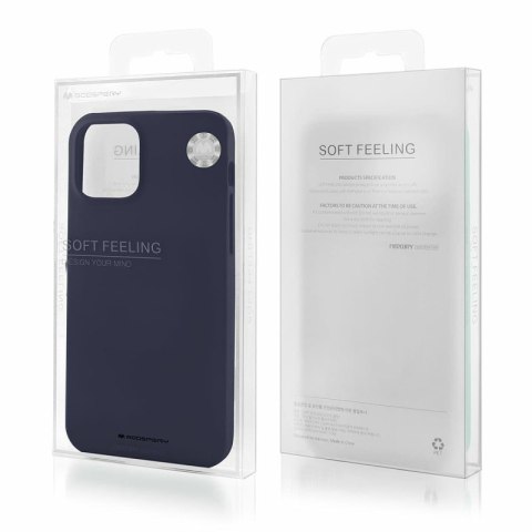 Etui MERCURY Soft Feeling do Apple iPhone 11 PRO MAX niebieski