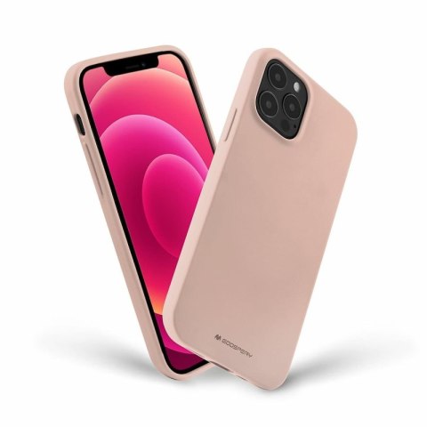 Etui MERCURY Soft Feeling do Apple iPhone 11 PRO MAX złoty róż