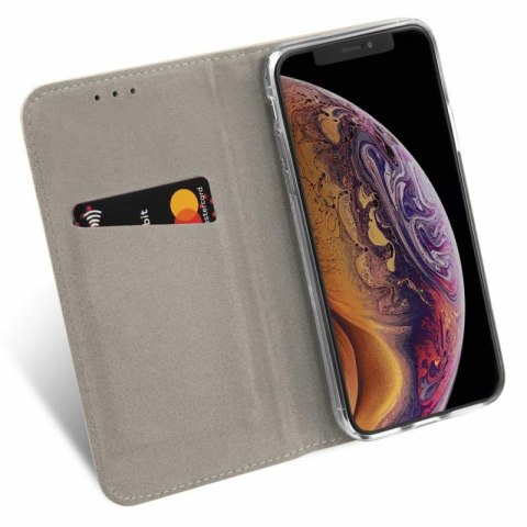 Kabura MAGNET BOOK do Huawei P SMART złoty