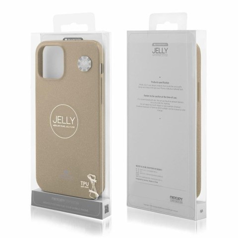 Etui MERCURY Jelly do Samsung NOTE 20 złoty