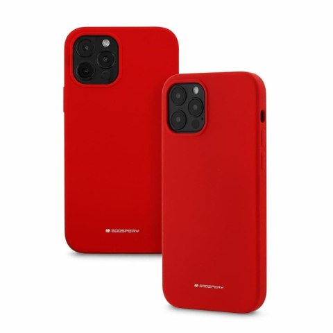 Etui MERCURY Silicone do Samsung A71 5G czerwony