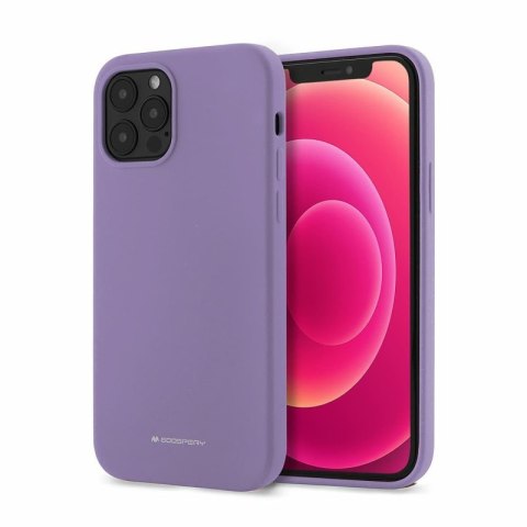 Etui MERCURY Silicone do Samsung A71 5G fioletowy