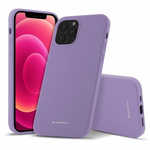 Etui MERCURY Silicone do Samsung A71 5G fioletowy