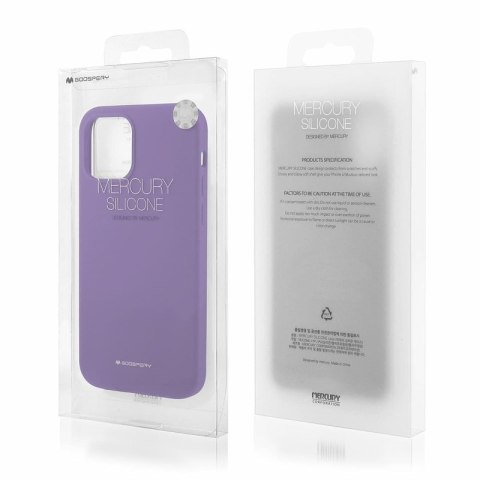 Etui MERCURY Silicone do Samsung A71 5G fioletowy