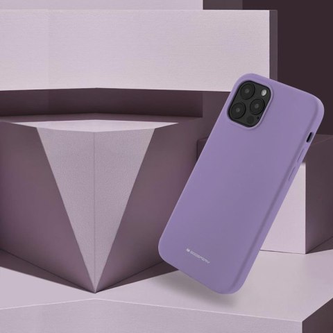 Etui MERCURY Silicone do Samsung A71 5G fioletowy