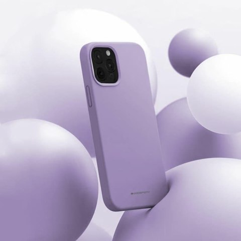 Etui MERCURY Silicone do Samsung A71 5G fioletowy
