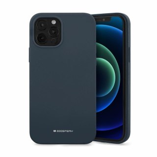 Etui MERCURY Silicone do Samsung A71 5G granatowy