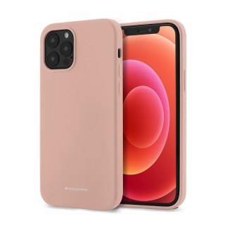 Etui MERCURY Silicone do Samsung A71 5G różowo piaskowy