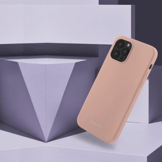 Etui MERCURY Silicone do Samsung A71 5G różowo piaskowy