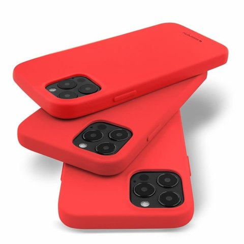 Etui MERCURY Soft Feeling do Apple iPhone 11 PRO MAX HOLE czerwony