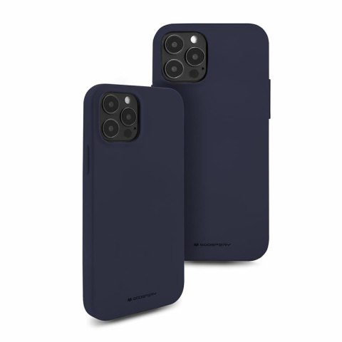 Etui MERCURY Soft Feeling do Apple iPhone 11 PRO MAX HOLE niebieski