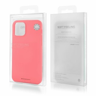 Etui MERCURY Soft Feeling do Apple iPhone 12 PRO MAX różowy