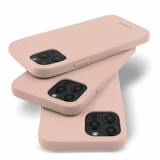 Etui MERCURY Soft Feeling do Motorola MOTO G9+ złoty róż