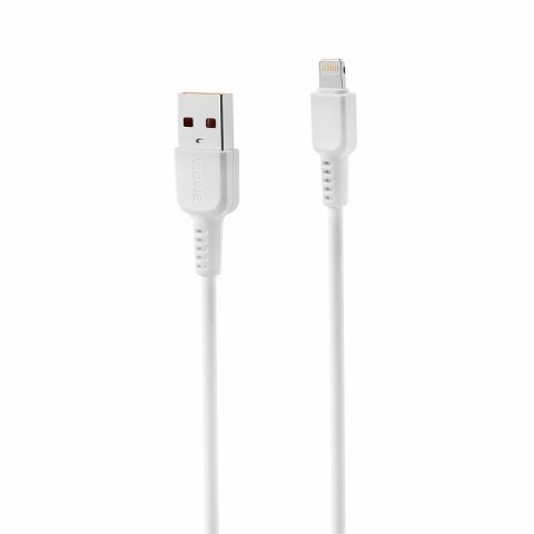 Kabel VIDVIE DC09 USB/iPhone 2.1A, 1m biały 30 szt.
