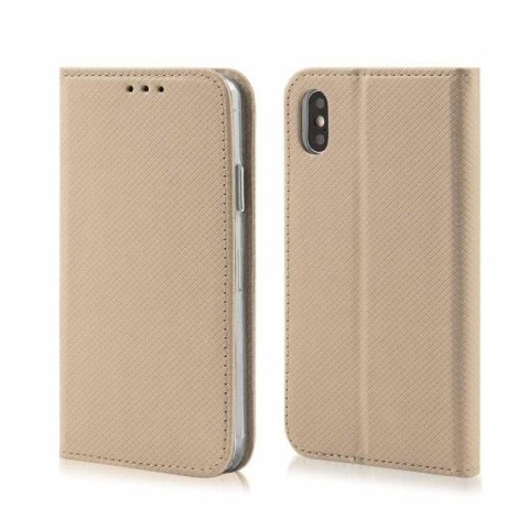 Kabura MAGNET BOOK do Motorola MOTO G 5G złoty