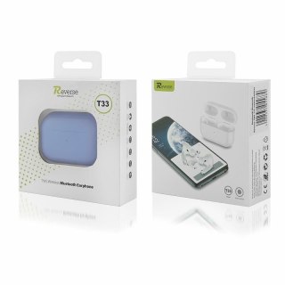 Słuchawki Bluetooth REVERSE TWS T33 niebieski