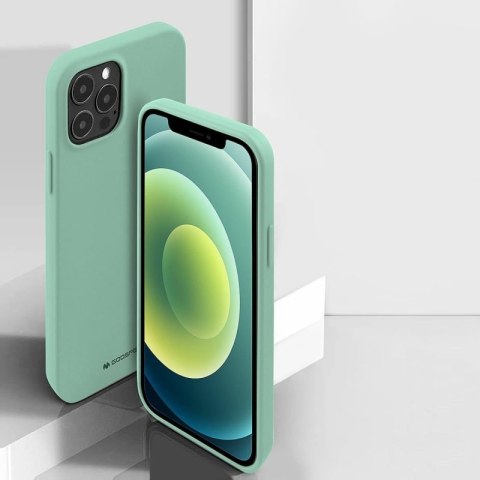 Etui MERCURY Soft Feeling do Apple iPhone 13 PRO miętowy