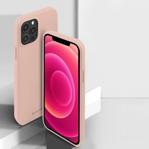 Etui MERCURY Soft Feeling do Apple iPhone 13 PRO złoty róż