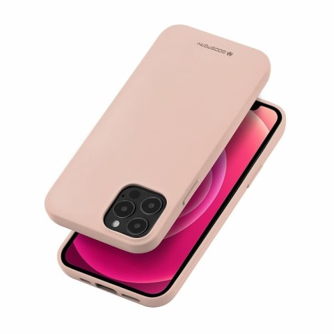 Etui MERCURY Soft Feeling do Apple iPhone 13 PRO złoty róż