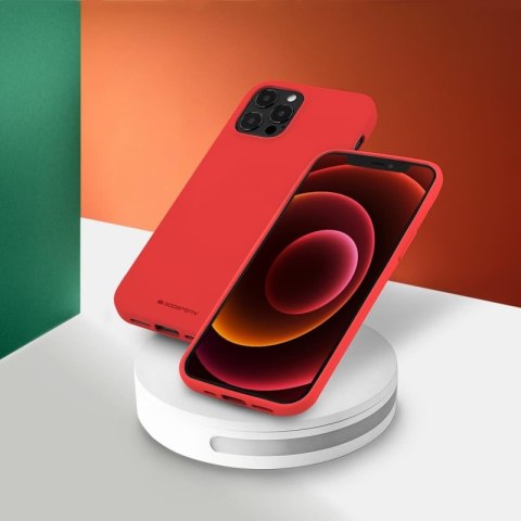 Etui MERCURY Soft Feeling do Apple iPhone 13 czerwony