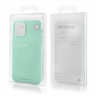 Etui MERCURY Soft Feeling do Apple iPhone 13 miętowy