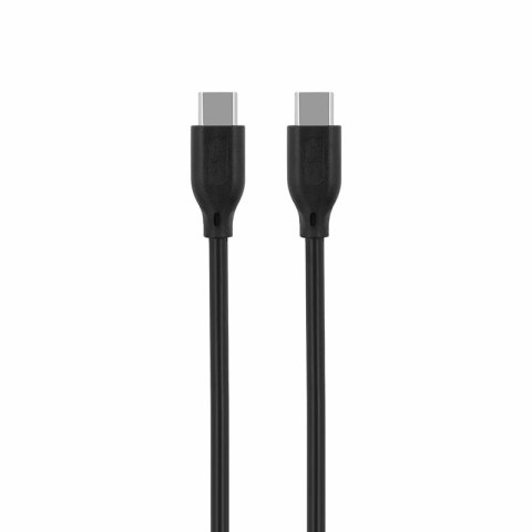 Kabel REVERSE Type C/Type C 3A, 2m czarny BAG