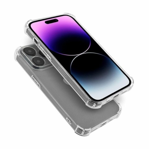 Etui ANTI SHOCK do Apple iPhone 14 PRO fine hole przezroczysty