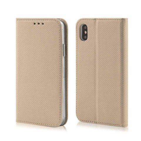 Kabura MAGNET BOOK do Motorola MOTO G42 złoty