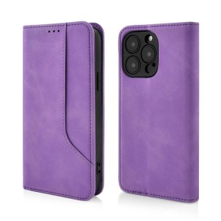 Kabura PRIME BOOK do Samsung A24 4G fioletowy