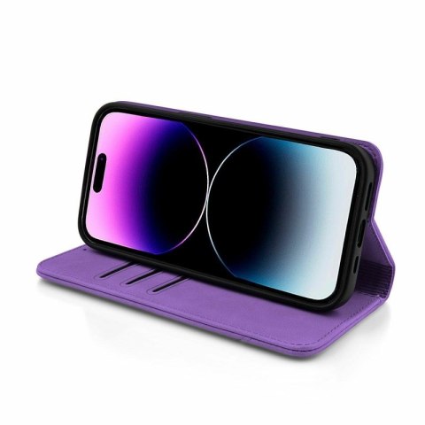 Kabura PRIME BOOK do Samsung A24 4G fioletowy