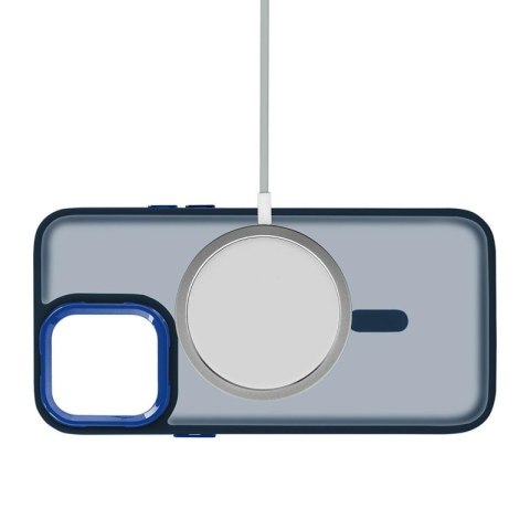 Etui MAGMAT MAGSAFE do Apple iPhone 11 PRO MAX granatowy