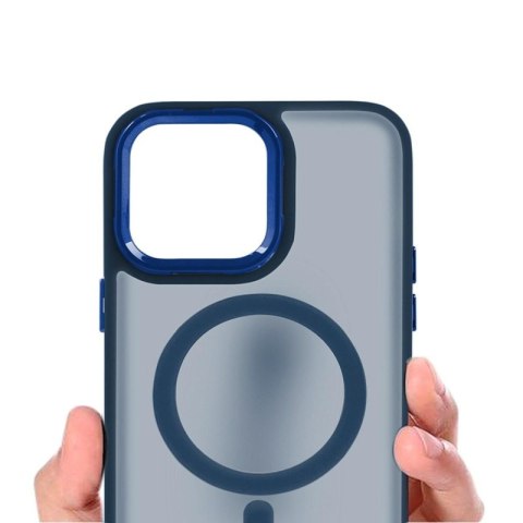 Etui MAGMAT MAGSAFE do Apple iPhone 11 PRO MAX granatowy