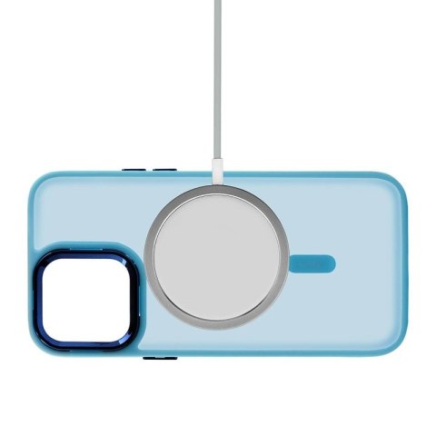 Etui MAGMAT MAGSAFE do Apple iPhone 12 PRO MAX niebieski