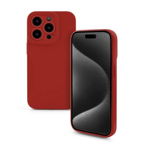 Etui SOFTY do Apple iPhone 12 czerwony