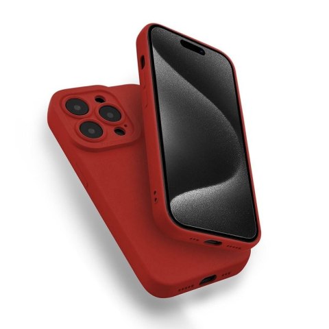 Etui SOFTY do Apple iPhone 12 czerwony
