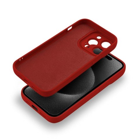 Etui SOFTY do Apple iPhone 12 czerwony
