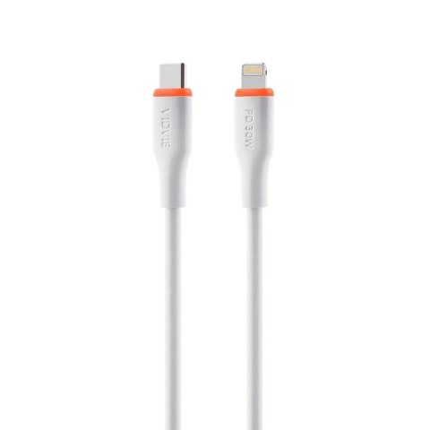 Kabel VIDVIE CB4031 Type C/iPhone 30W, 1m biały