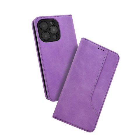 Kabura PRIME BOOK do Motorola MOTO G13/G23 fioletowy